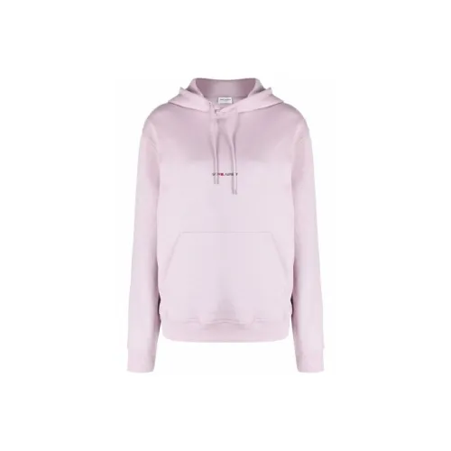 SAINT LAURENT Фиолетовый Женские Свитшоты