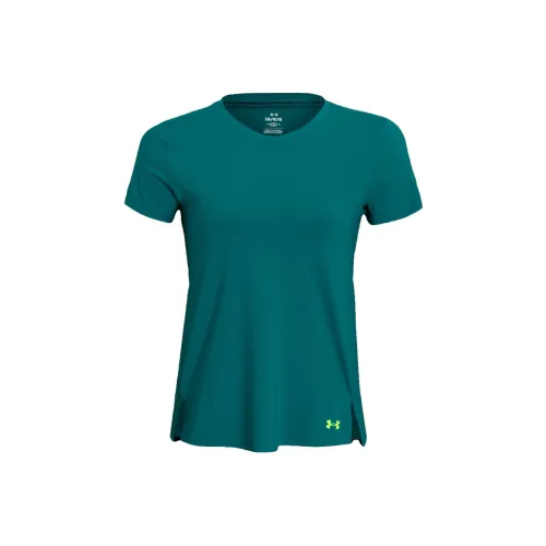 Under Armour Iso CHILL T Рубашка Женская Прибрежный циан