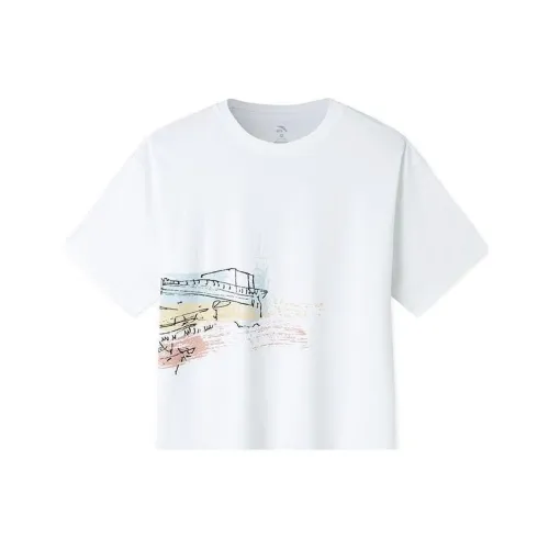 Anta Life Collection Белая снежинка Женские футболки