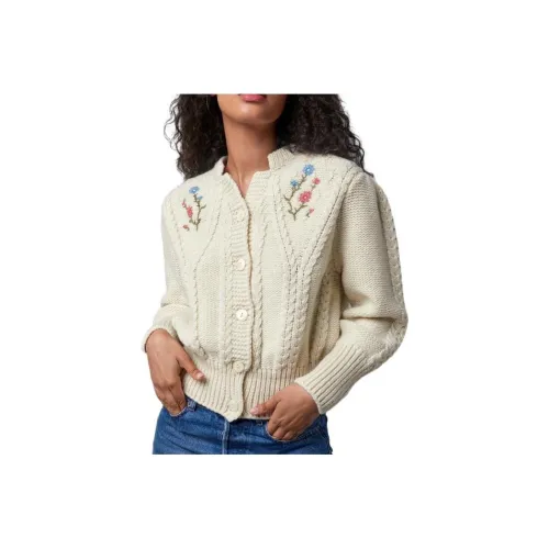 Rouje Бежевые Женские Свитеры