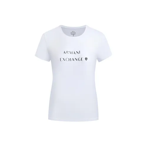 ARMANI EXCHANGE SS24 T Рубашка Женская Белая
