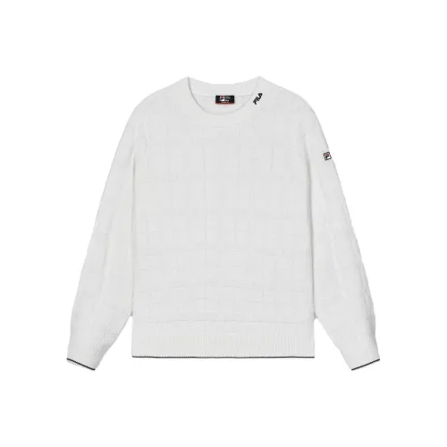 FILA Паровой белый Женские Свитеры