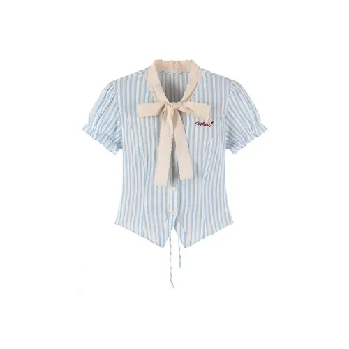 Meat Meat Small Cherries Рубашка Женские