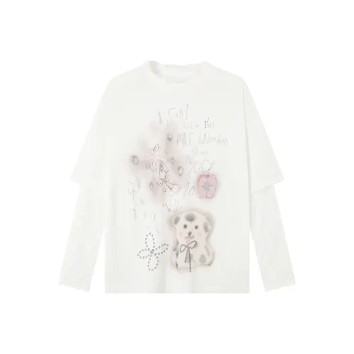 KODAKBLACK KBLC Рукав с оборванным плечом T-рубашка Женская