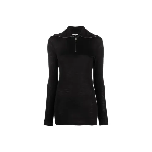 JIL SANDER Черный Женский Трикотаж