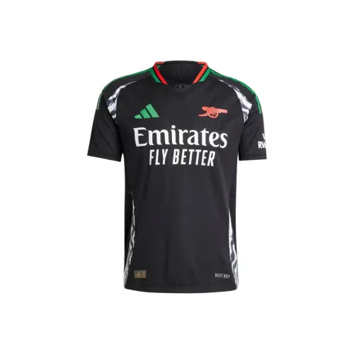 Adidas Arsenal 24 25 Away Authentic Jersey Футбол Джерси Мужской Черный