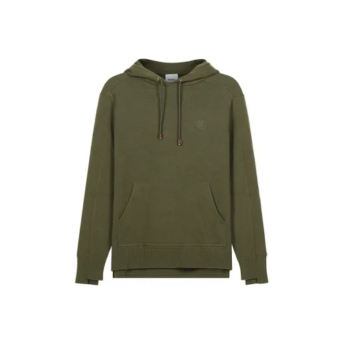 Burberry Толстовка Женская Темно-зеленый с узором "Ферн"