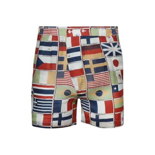 Bode Повседневные шорты Мужские Многоцветные