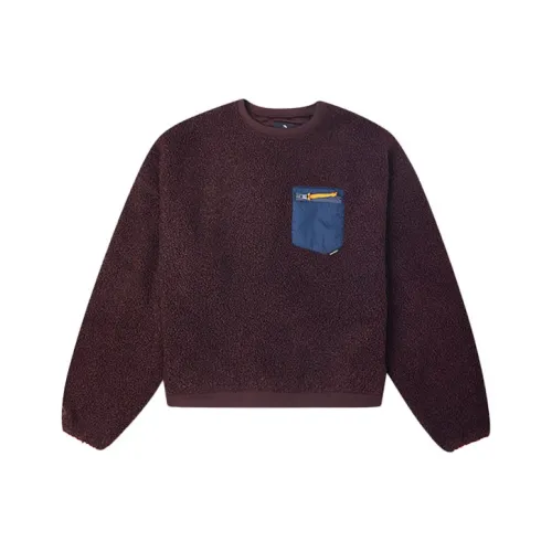 Конверс Свитшот Женский Красный Каштановый