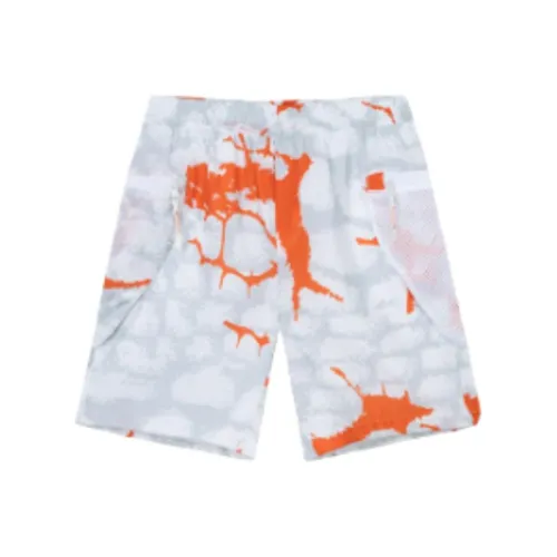 Anta Outdoor Collection Белая снежинка/Полный принт Мужские Повседневные шорты