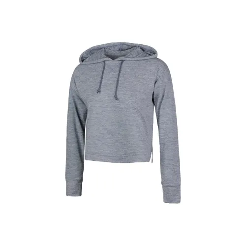 Nike Толстовка Женская Серо-Синяя