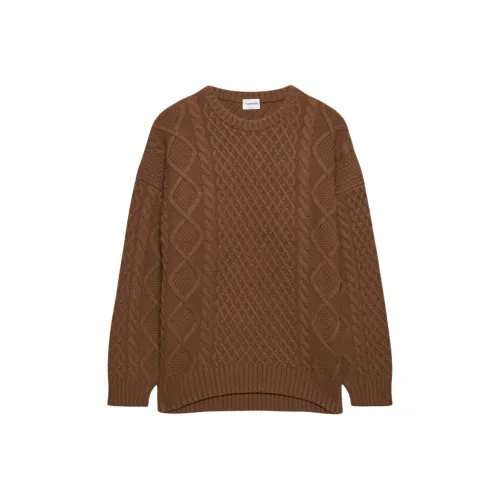 Aritzia Sunday Best Peggy Свитер Женский Коньяк Коньячный бренди