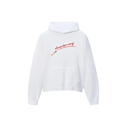 alexander wang Белый Женские Свитшоты