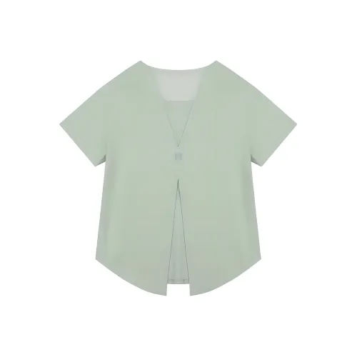 DECATHLON T-рубашка Женская Травяной Зеленый