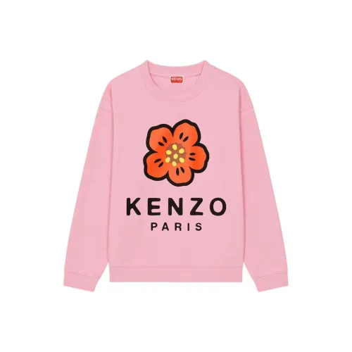 KENZO Boke Flower Series Розовый Женские Свитшоты