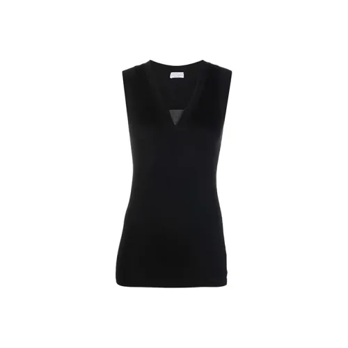 Brunello Cucinelli Черные Женские Камисоли