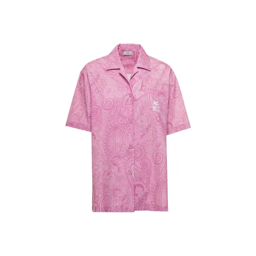 ETRO Розовые Женские Рубашки