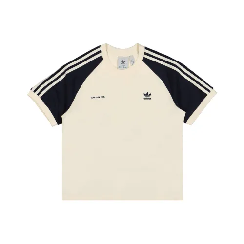 adidas originals SPORTY & RICH Белые Женские Футболки