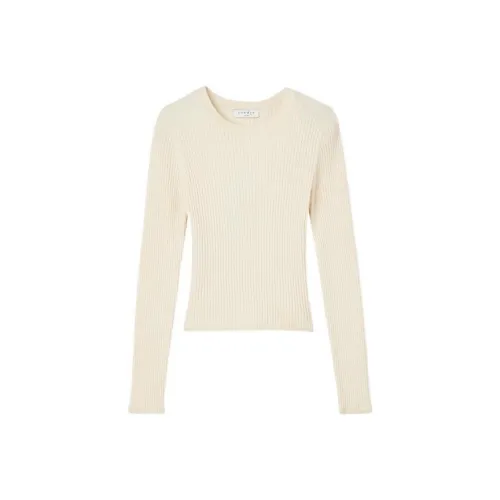 Sandro FW22 Трикотаж Женский Светлый Умбра