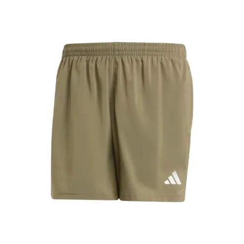 Adidas OWN THE RUN Шорты Повседневные шорты Мужские Оливково-зеленые