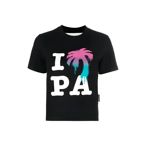 PALM ANGELS Черные Женские Футболки