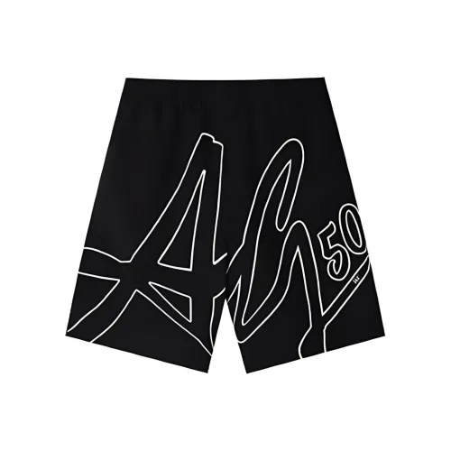 361° Повседневные шорты Мужские Супер-черные