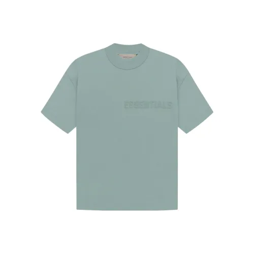 Fear Of God Essentials Drop2 SS23 Рукав с спущенным плечом T-рубашка Женская Haze Синий