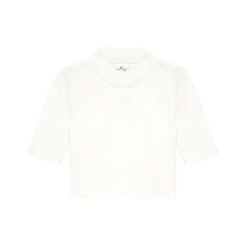 COURREGES Белый Женские Свитеры