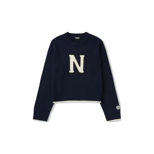 Nerdy FW24 Свитер Женский Морской Синий