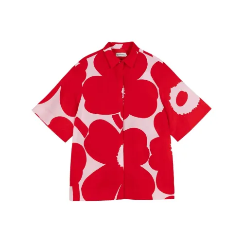 MARIMEKKO Красные Женские Рубашки