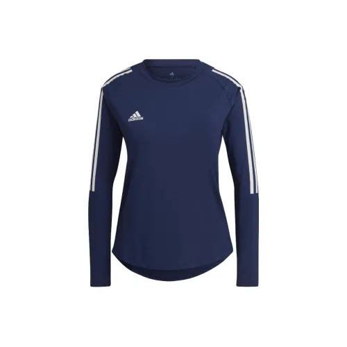 Adidas Синие Женские Футболки