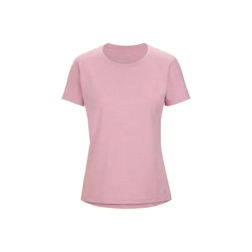 Arcteryx TAEMA SS23 Комплект с короткими рукавами рубашка женский оболочка каштановый розовый