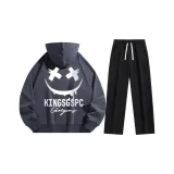 Темно-серый комплект одежды [свитшот + штаны]