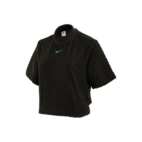 NIKE Оливковые Женские Футболки