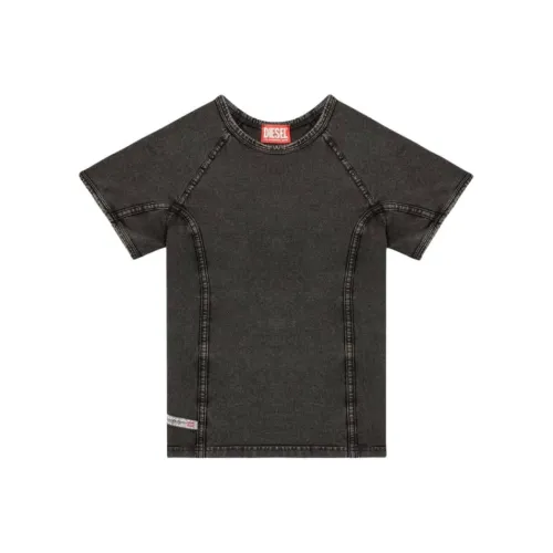 DIESEL T-Shirt Женская Темно-Серый