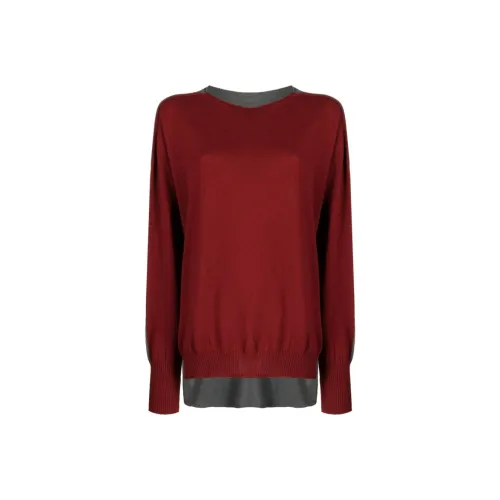 Yohji Yamamoto Свитер Женский Красный