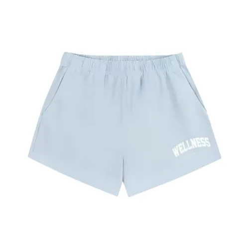 SPORTY RICH Повседневные шорты Мужские Светло-синие
