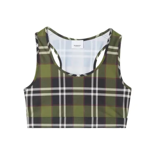 Burberry Зеленые Женские Камисоли