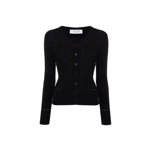 Marine Serre SS22 Облегающий Трикотаж Женский Черный