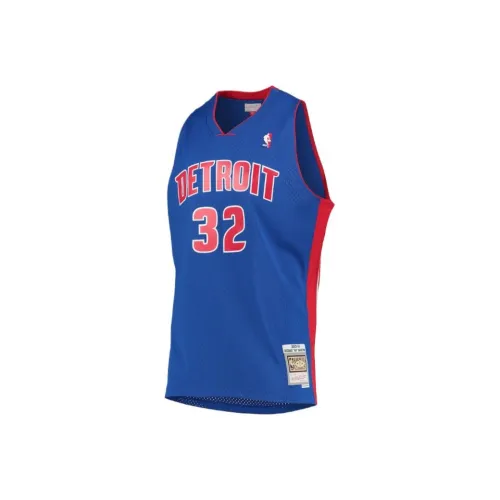 NBA Detroit Pistons Ричард Хамильтон Баскетбольная Джерси Мужская Синяя