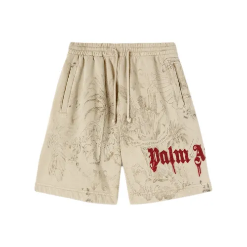 PALM ANGELS Повседневные шорты Мужские Белые