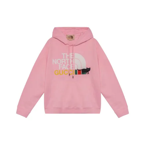 GUCCI x THE NORTH FACE FW21 Толстовка Женская Розовая