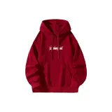 Толстовка бордового цвета