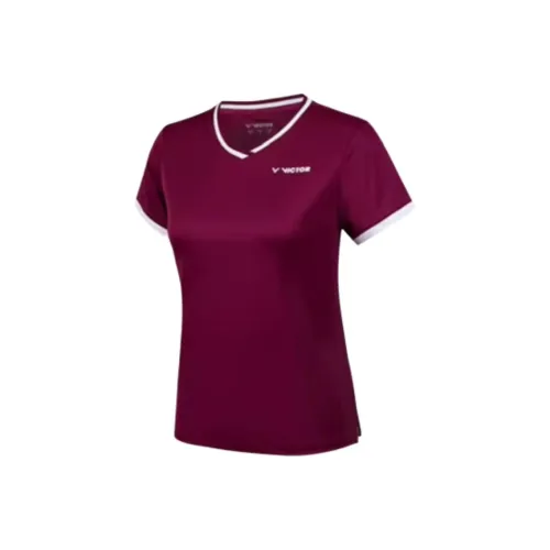 Victor T Рубашка Женские Бордовый Красный