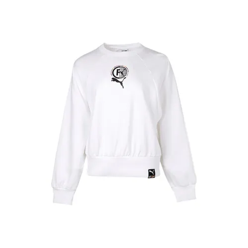 PUMA Белый Женские Свитшоты