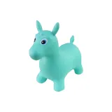 Прыгающая Монохромная Лошадь (Сине-зеленый)