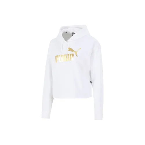PUMA Белый Женские Свитшоты