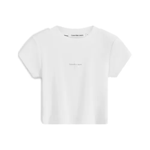 Calvin Klein T-Shirt Женская Moon Белый