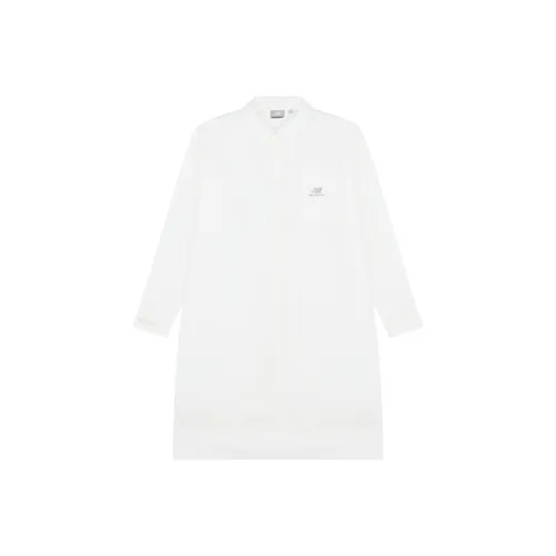 New Balance Рубашка Женская Белая