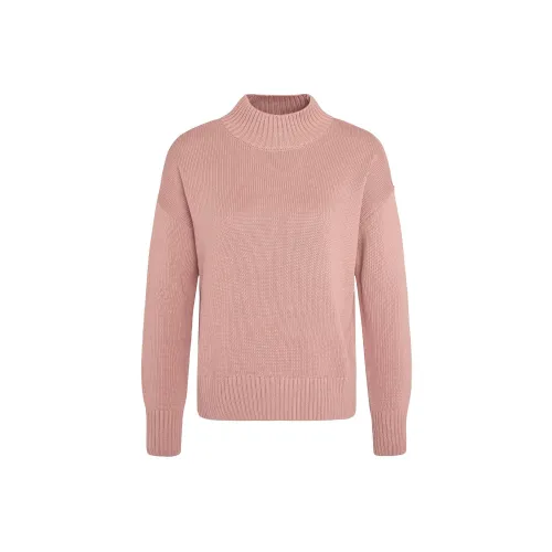BARBOUR Песочный вязаный свитер Jumper женский розовый